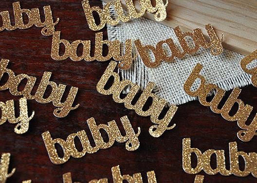 Cheap Custom Glitters Baby Confettis Wedding Table Scatters