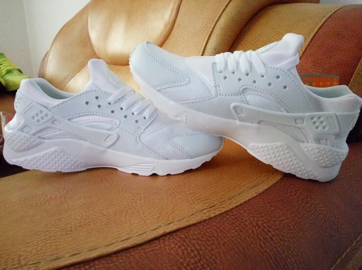 women's black and white huaraches