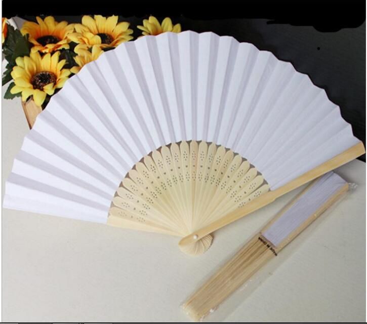 paper hand fans for weddings