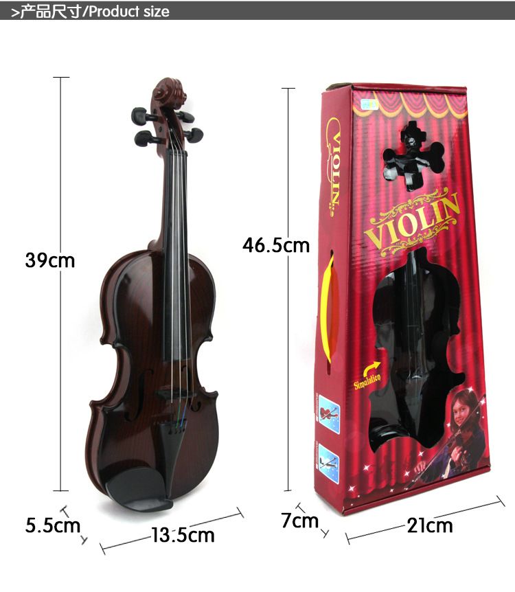 plastic violin toy