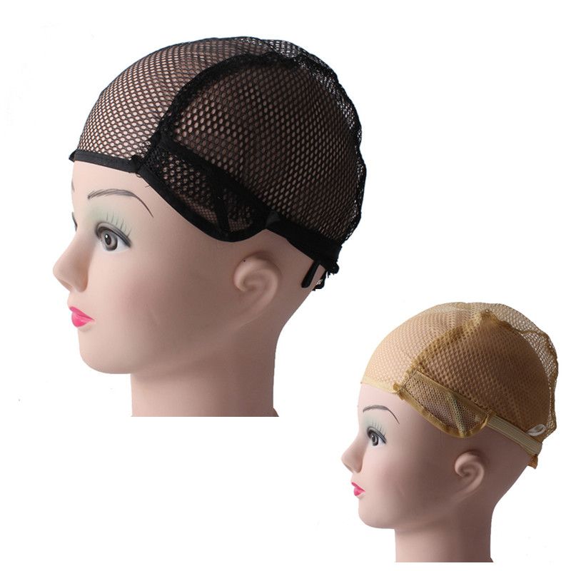 Medium Size High Quality Nylon Net Adjustable Wig Cap For Making Wig
