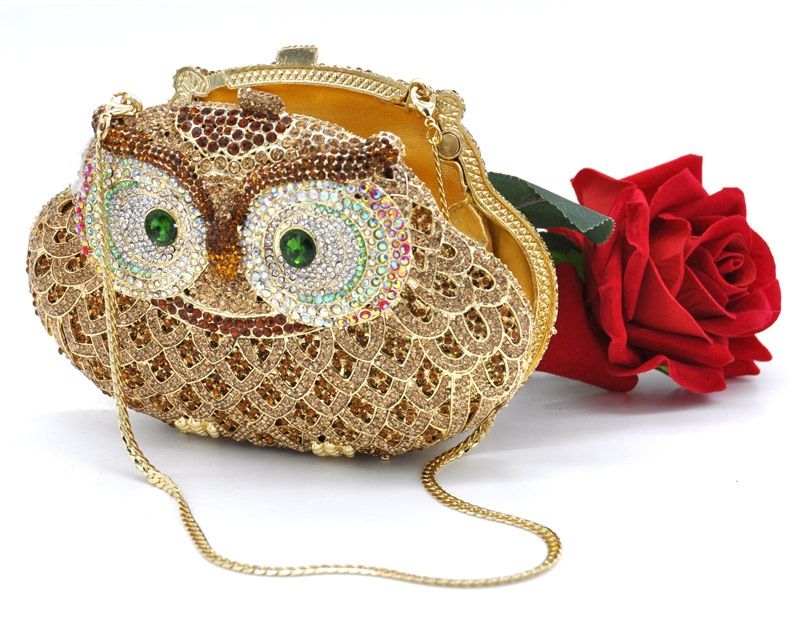 Acquistare Animal Braccialini Gufo Borse Donna Pochette Promozionale  Pochette Da Sera Pochette Borse Pochette In Cristallo Borse Da Festa Di  Lusso Economico | Consegna Veloce E Qualità | It.Dhgate