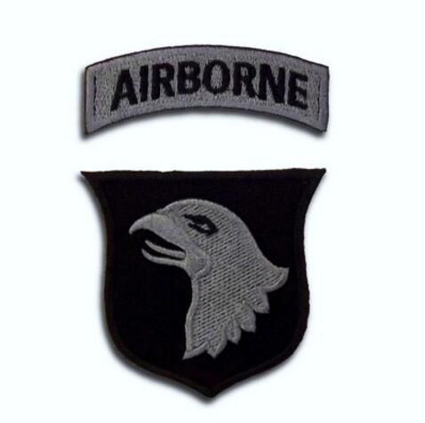 US Army 101st Airborne Division 4 inch iron on  EAGLE PATCH