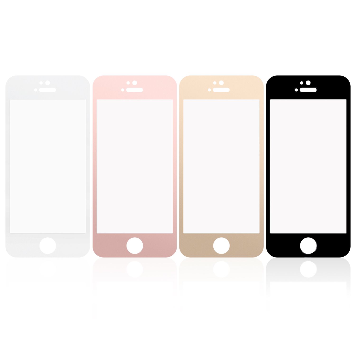 Silk Screen Full Screen Tempered Glass Screen Protector For Iphone 7 Silk Screen Full Screen Tempered Glass Screen Protector For iPhone 7 7P 6 6S 4 7