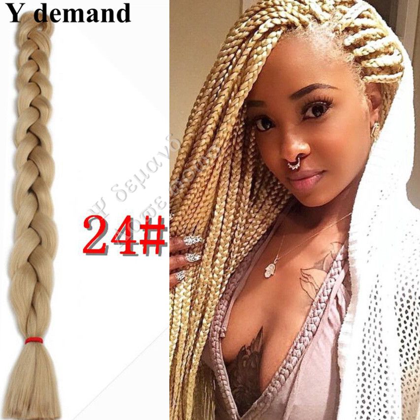 Blond kanekalon hair extension braid 165G 82inches xpression Ultra Braid super Jumbo Braids Synthetic braid hair 9pcs/lots available Blond kanekalon hair extension braid 165G 82inches xpression Ultra Braid super Jumbo Braids Synthetic braid hair 9pcs/lots available