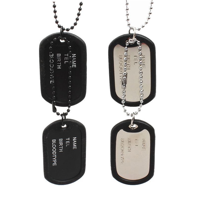 dog tag necklace for boys