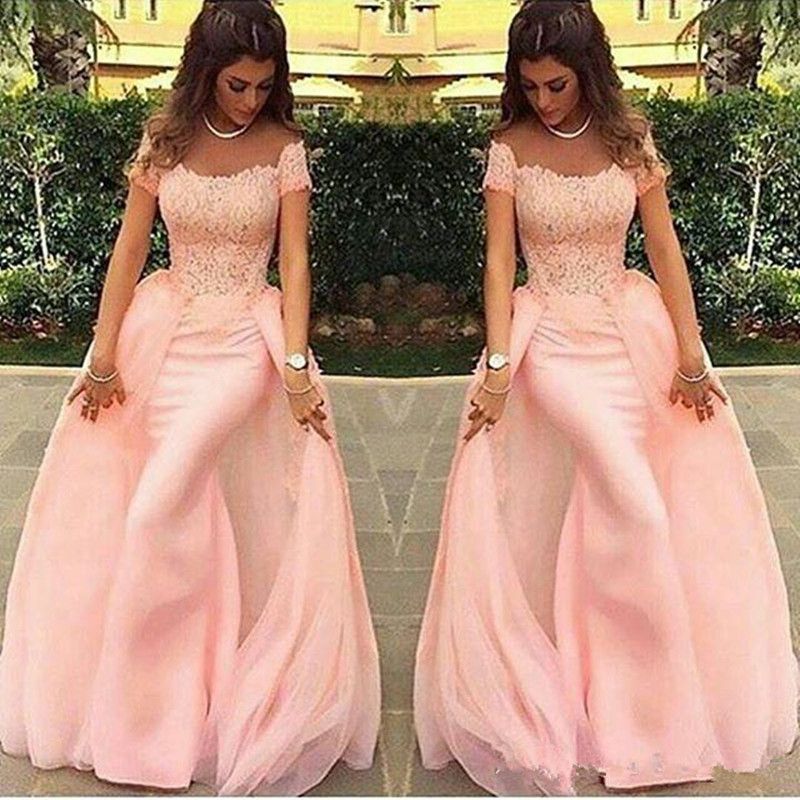 Design Modern Lace Sheath Evening Dress 