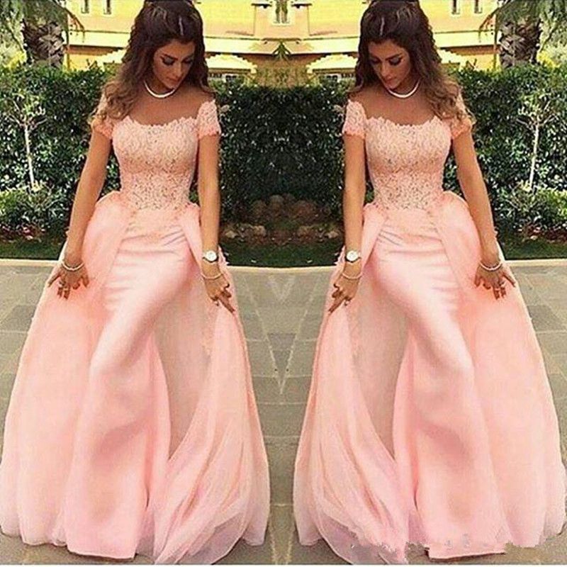 peach gown design