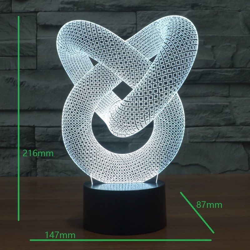 compre mesa de lamparas led 3d increible moderna de nueva generacion escritorio o luz nocturna en 3dlamp a 8 14 del youduo dhgate com