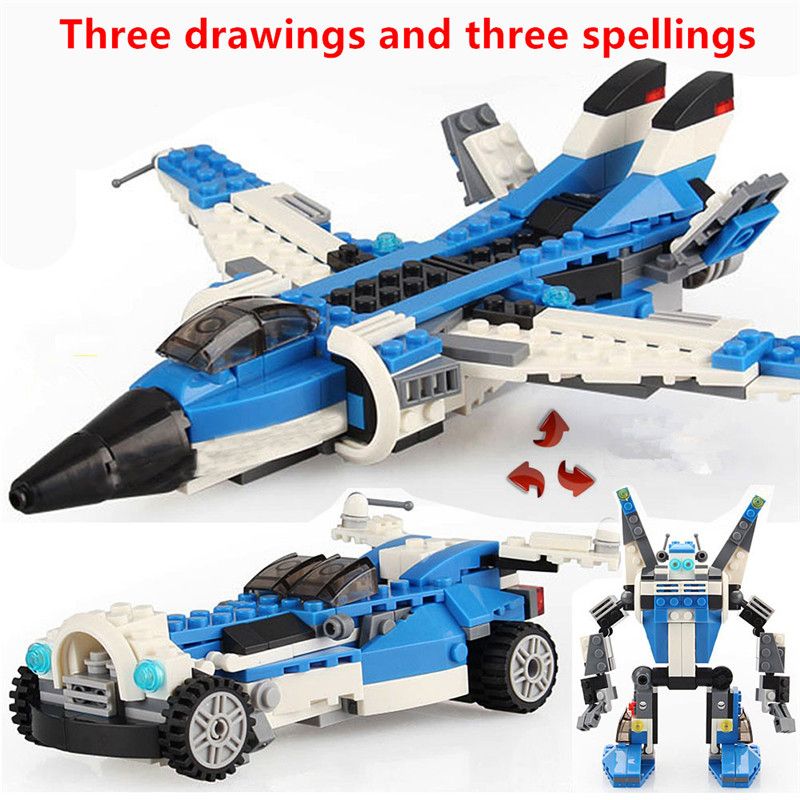 robot plane toy