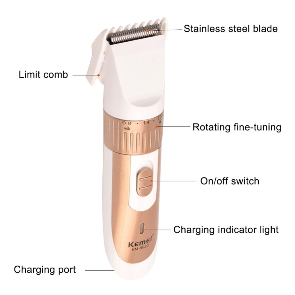 kemei trimmer battery price