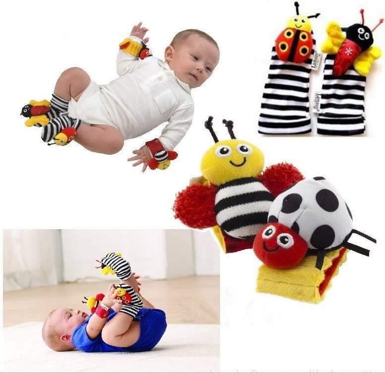 lamaze wrist rattle