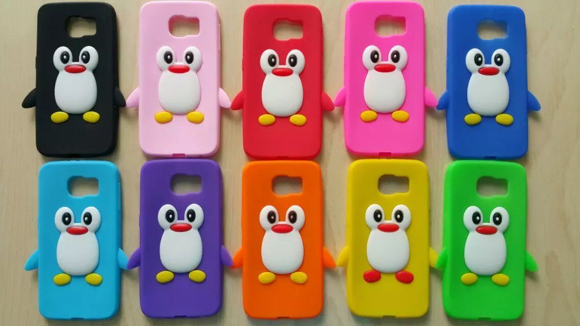 Head Case Designs Family Penguin Collection Soft Gel Case Compatible for iPhone 6 iPhone 6s