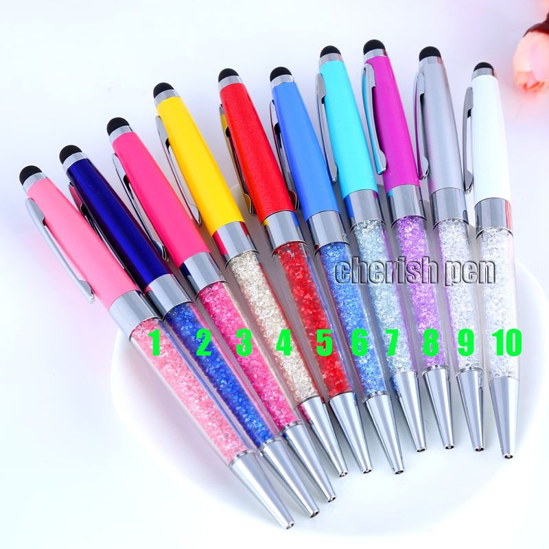pen with different colors