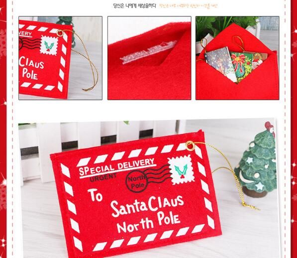 Acquista Buste Natalizie Decorazione Fai Da Te Albero Di Natale Rosso Ornamenti Buste Decorazioni Natale Decorazione Fai Da Te Borse A Sospensione A 0 58 Dal Homedecorations Dhgate Com