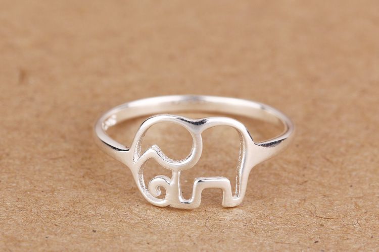 elephant finger ring