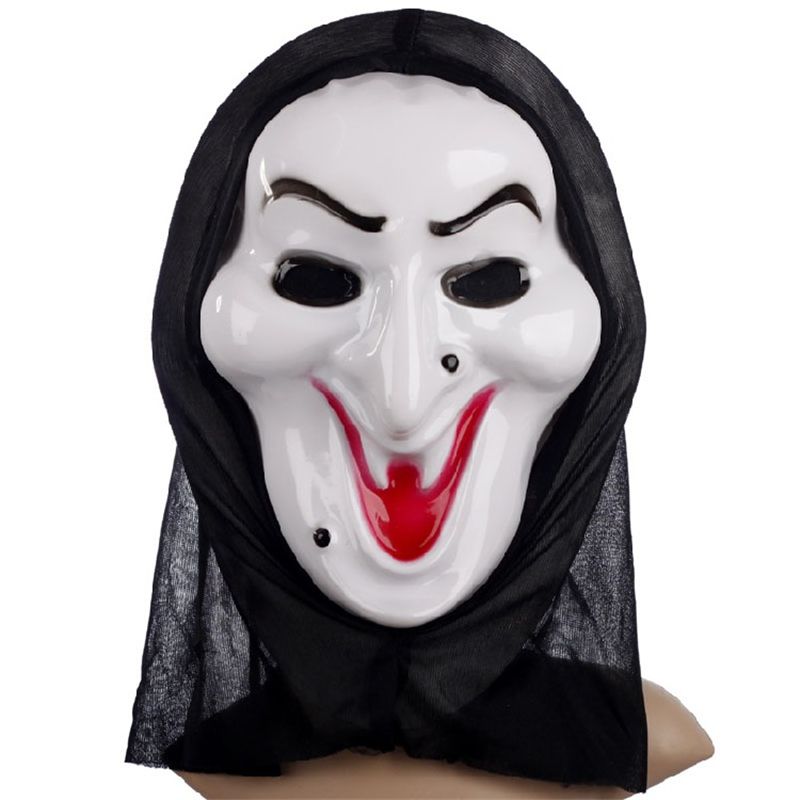 Halloween Yissma Halloween Masque Facial Masque dhorreur Squelette coiffures Effrayant Costume dhorreur Cosplay Accessoires fant/ôme Halloween pour Les Festivals en Plein air