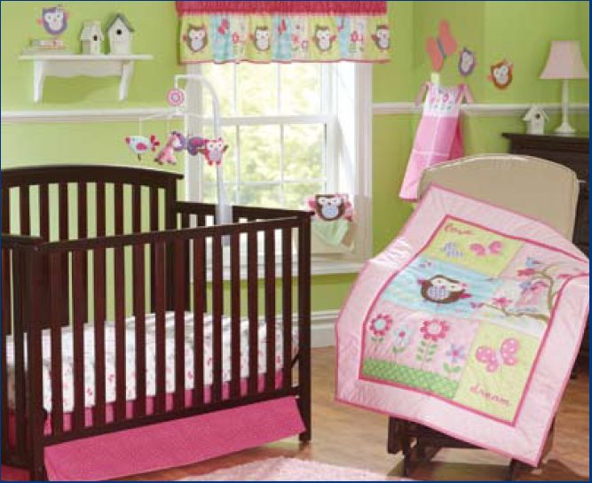baby crib set girl