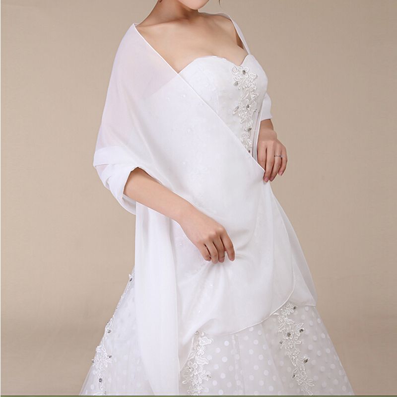 chiffon shawl for wedding