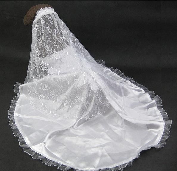 large dog wedding dress