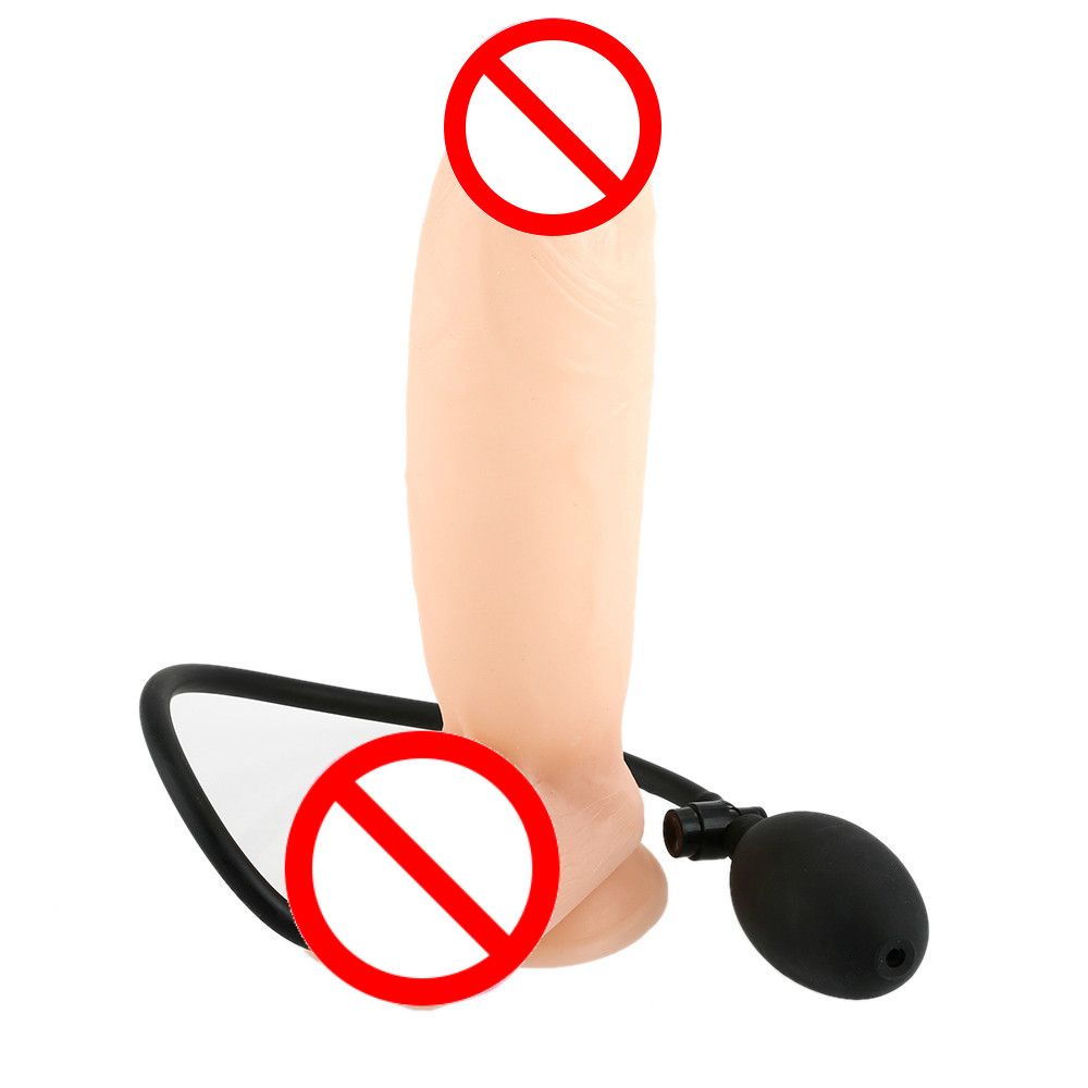 Anal Toys Sex Inflatable Dildo Realistic Super Big Size Penis Cock For Women Product Adult Machine From Bawanbian, $13.34 DHgate