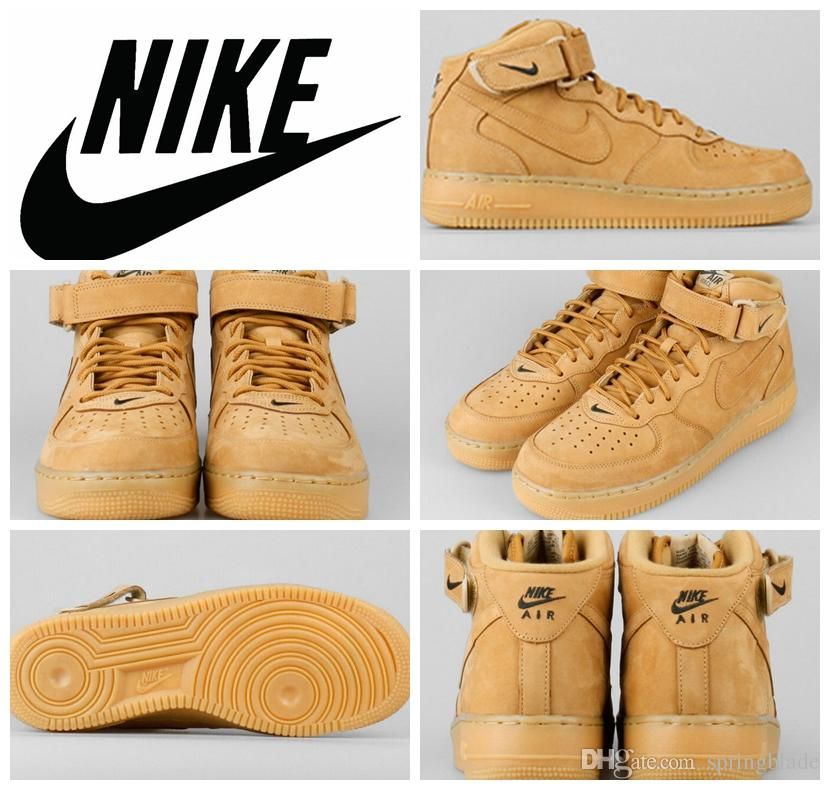 air force 1 mid wheat