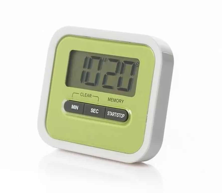 lcd dijital mutfak geri sayim zamanlayici alarm plastik ekran zamanlayici saat mutfak zamanlayicilar pisirme araclari aksesuarlari en iyi cevrimici alisveris dhgate com