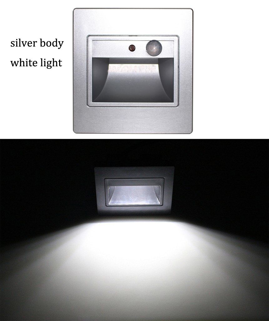 Silver white lights