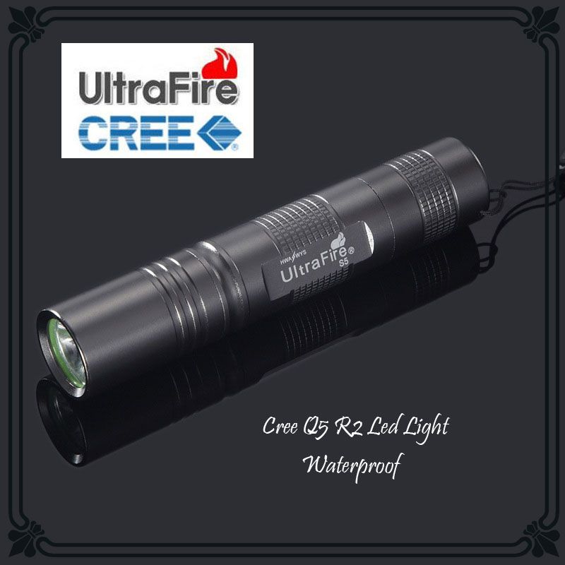 Gatzetec s5 DEL Lampe torche CREE q5 DEL # Ultrafire 2020 