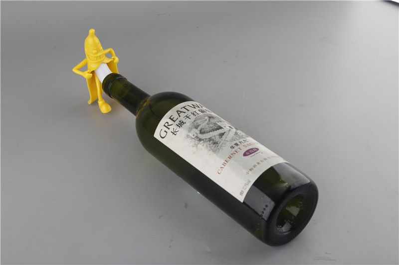 Wine Stopper Bottle Protect Kitchen Bar Creative Evil Banana Eco Friendly Bottle Wine Stopper Bottle Protect Kitchen Bar Creative Evil Banana Eco Friendly Bottle