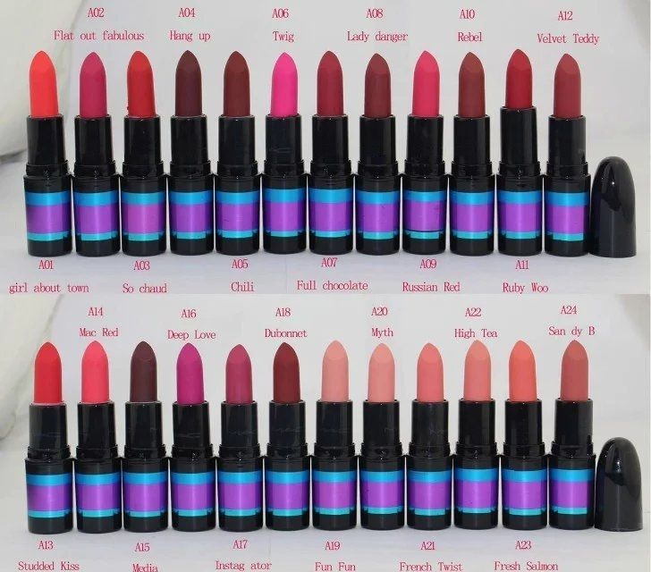 2020 Lip Makeup Lipgloss Matte Lustre Lipstick Lipstick 