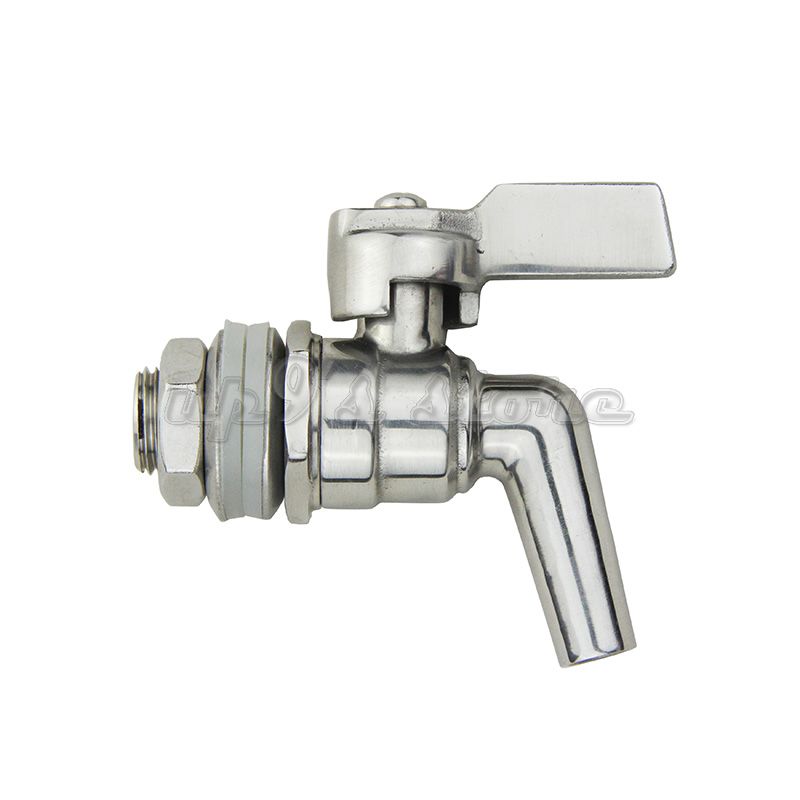 3/8 Inch Homebrew Drain Valve Working Pressure 200PSI Sanitary Faucet Drink Faucet Beer Wine Beverage Faucet Beer Keg Tap 3/8 Inch Homebrew Drain Valve Working Pressure 200PSI Sanitary Faucet Drink Faucet Beer Wine Beverage Faucet Beer Keg Tap