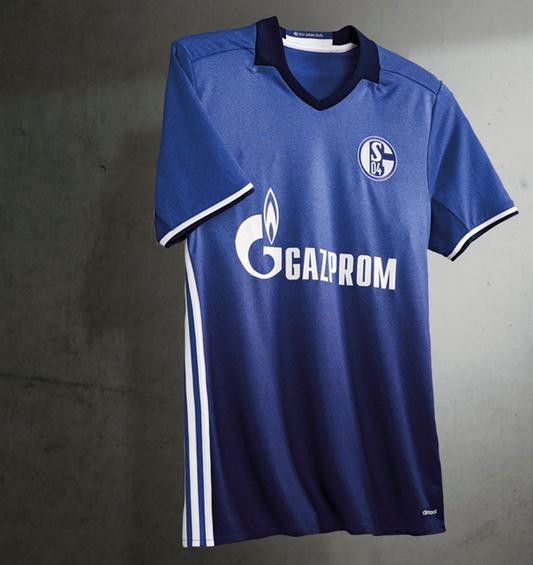 schalke home shirt
