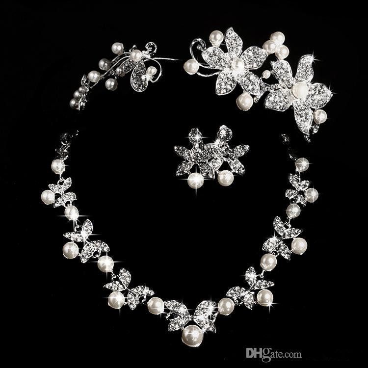silver with pearl jewellery