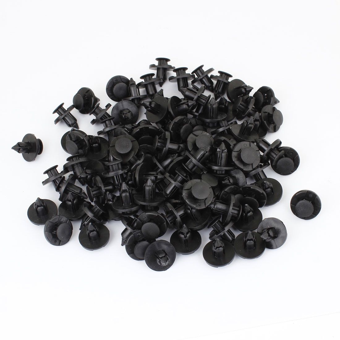 Grayston alternar Sujetador//Clip para capotas Arranque Tapa paneles del cuerpo-negro-GE64B