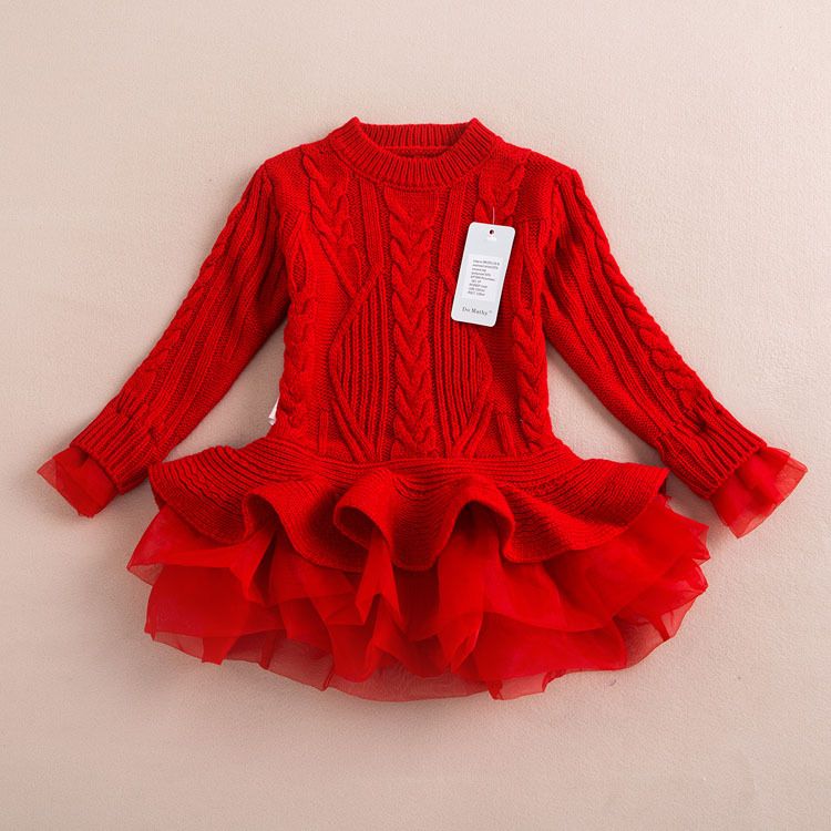 baby girl long sleeve christmas dress