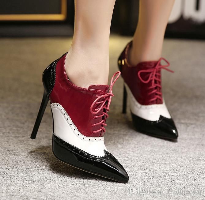 oxford pumps shoes
