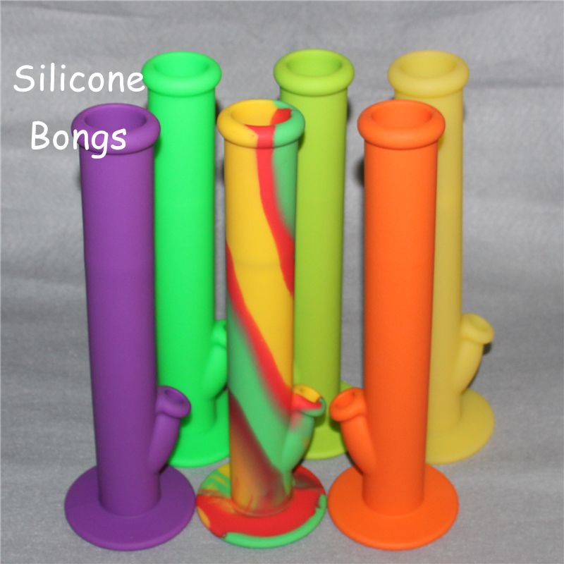 Hot Sale Silicon Water Pipes Glass Bongs Glass Water Pipe Silicone