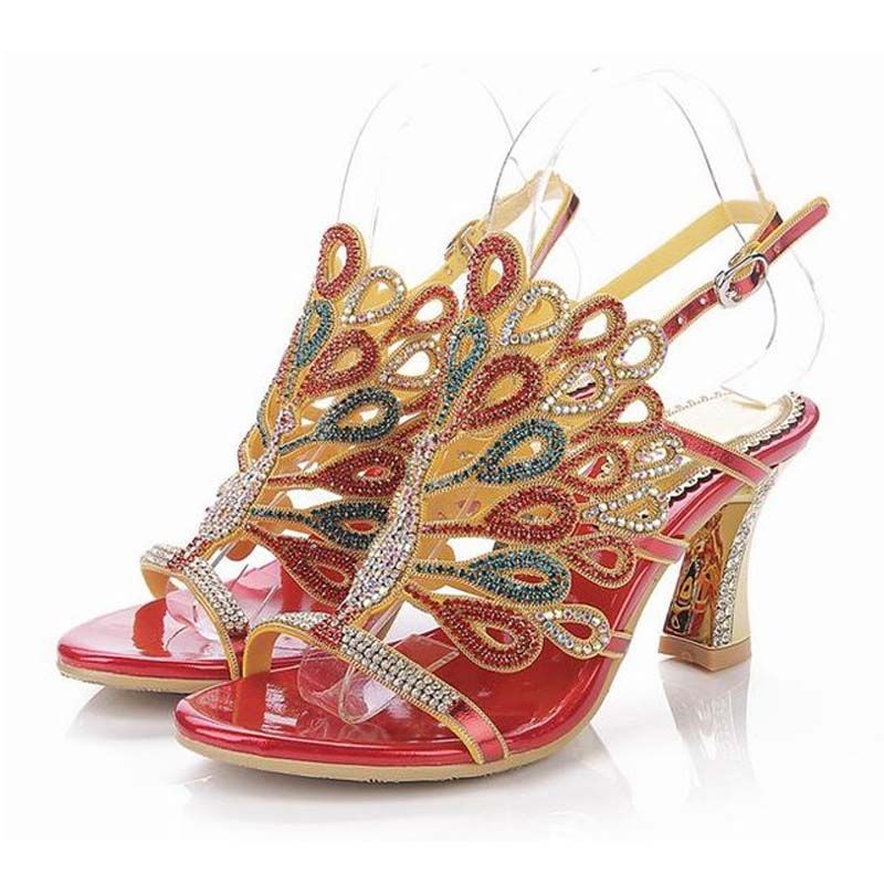 peacocks gold sandals