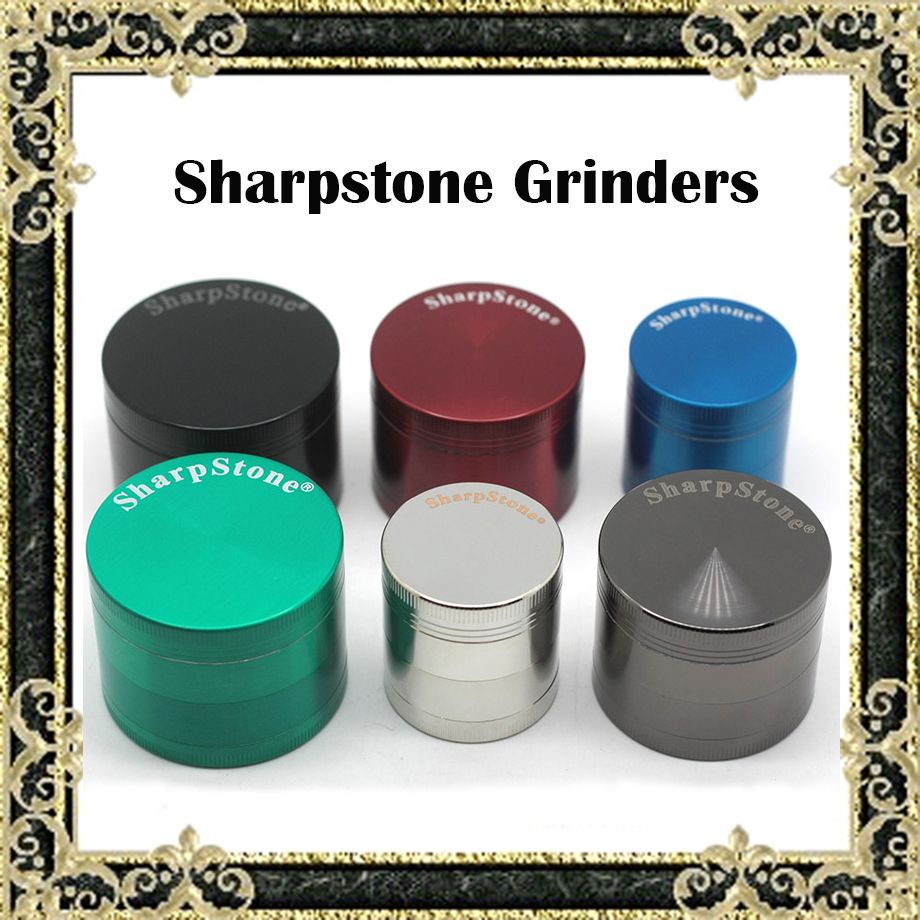 2020 Real Sharpstone Grinder Herb Grinders 40mm 50mm 55mm 63mm Grinder