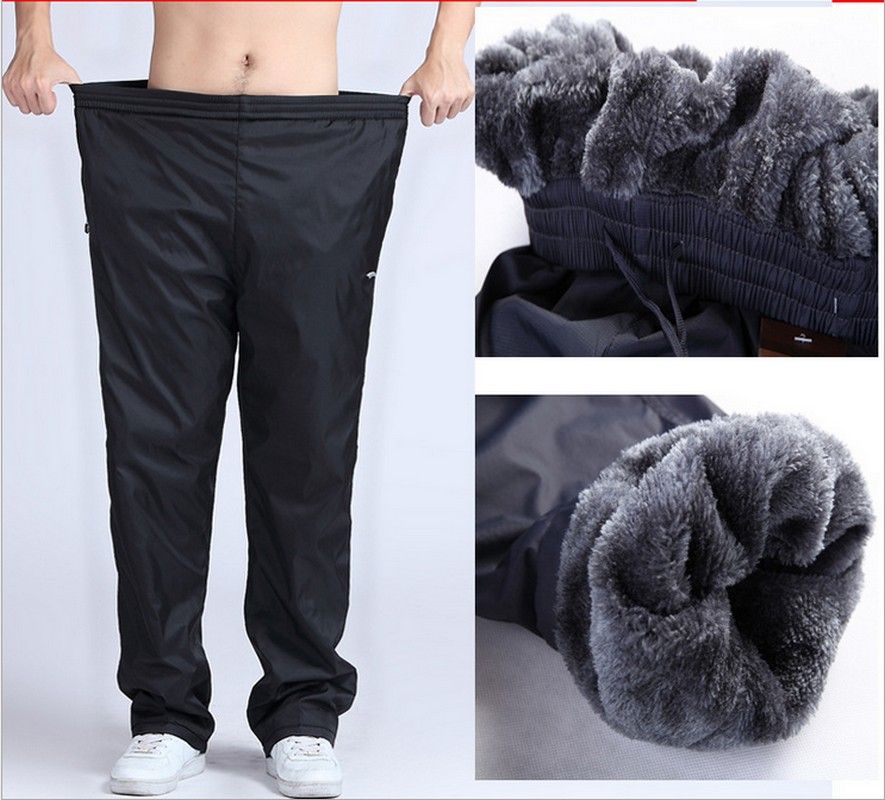 pants with fleece inside