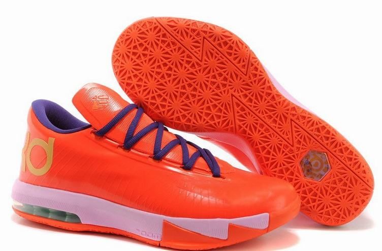 Kevin Durant KD 6 de asiento agradable amarillo zapatos Teal de baloncesto de los