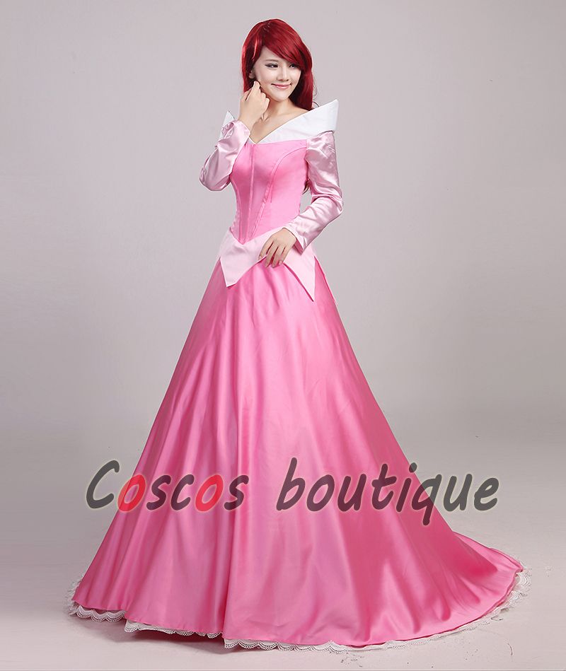 vestido bela adormecida adulto