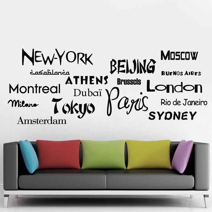 Acheter Dsu New York Londres Paris Vinyle Wall Sticker Citation World City Names Decal Poster Papier Peint Decor A La Maison Adesivo Parede Vinilo De 6 14 Du Fst16 Fr Dhgate Com Acheter Dsu New York Londres Paris Vinyle Wall Sticker Citation World City Names Decal Poster Papier Peint Decor A La Maison Adesivo Parede Vinilo De 6 14 Du Fst16 Fr Dhgate Com