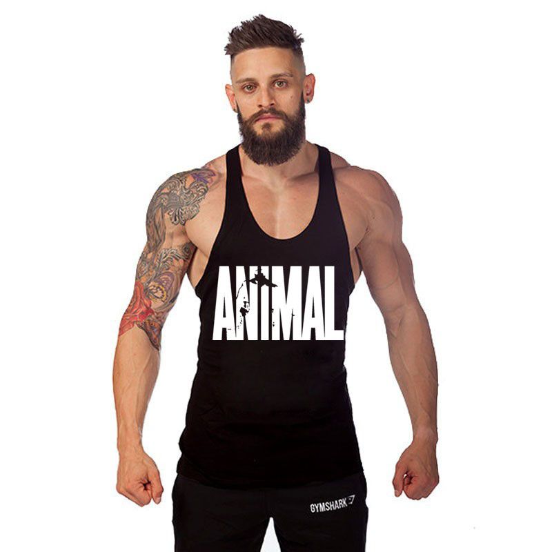 Compra New Gym Shark ANIMAL Hombre Tank Tops Stringer Bodybuilding  Equipamiento Fitness GYM Hombre Tanques Ropa Deportiva Gymshark Ropa  Deportiva De Los Hombres Barato | Entrega Rápida Y Calidad | Es.Dhgate