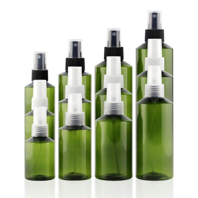 dark plastic spray bottles