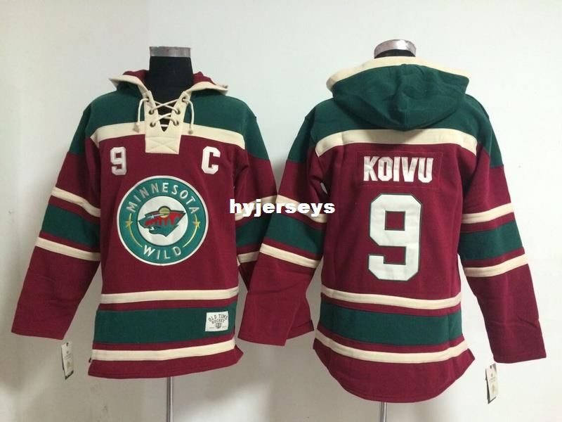 mn wild jersey hoodie