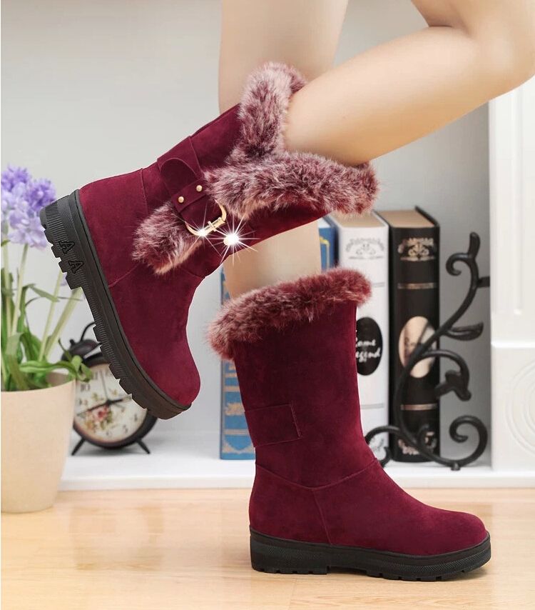 Botas de nieve Botas Botines para mujer 2016 Botas de de invierno