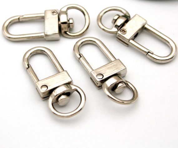 Foro: 6mm PandaHall Elite 50PCS Ganci Portachiavi Ganci Rotanti in Lega per Artigianato Portachiavi Fai da Te Dorato 35x13mm Foro: 6mm PandaHall Elite 50PCS Ganci Portachiavi Ganci Rotanti in Lega per Artigianato Portachiavi Fai da Te Dorato 35x13mm