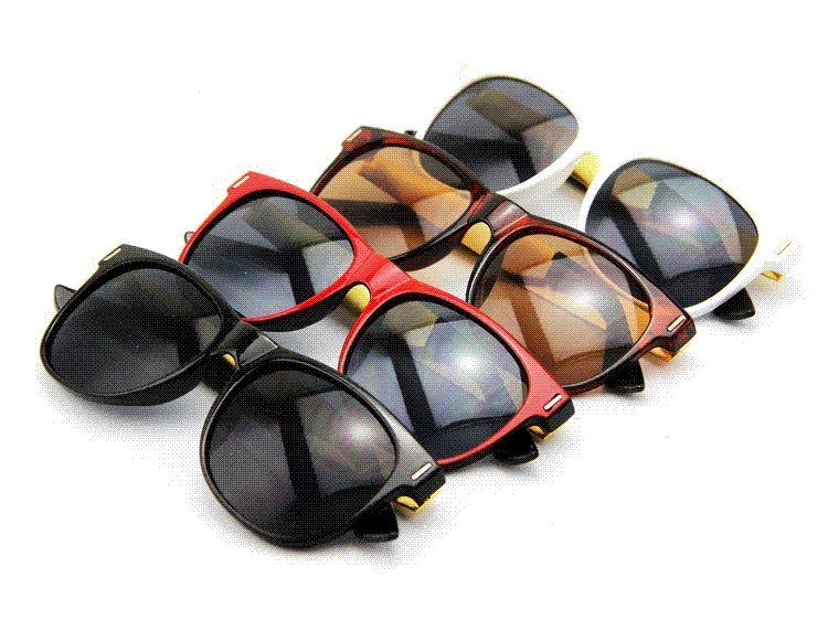 super black and gold sunglasses